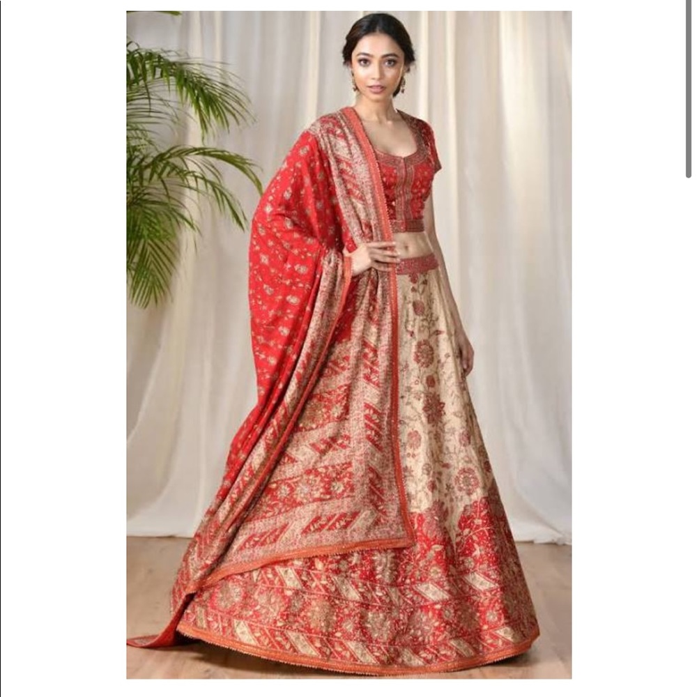 Ritu Kumar Wedding Lengha 👰🏽‍♀️